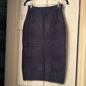 Baby blue skirt express, cotton, stretchy